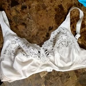 Vintage lace white bra.